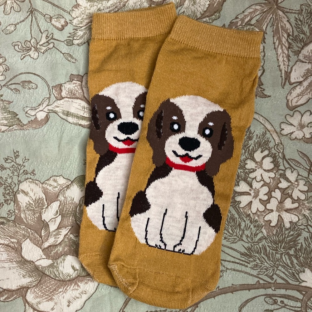 NEW 5 Pack DOG Print Ankle Socks 5-Pack! Size 5-10 - Picture 6 of 12